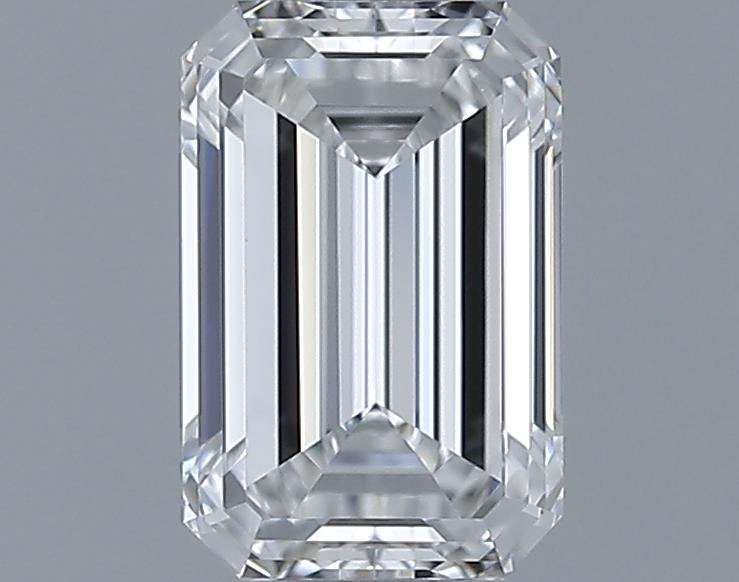0.9ct Emerald F VVS2 Natural Diamond