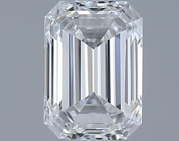 0.7ct Emerald E SI1 Natural Diamond