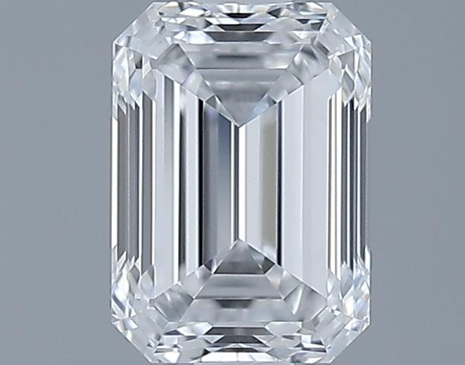 0.69ct Emerald D VVS2 Natural Diamond