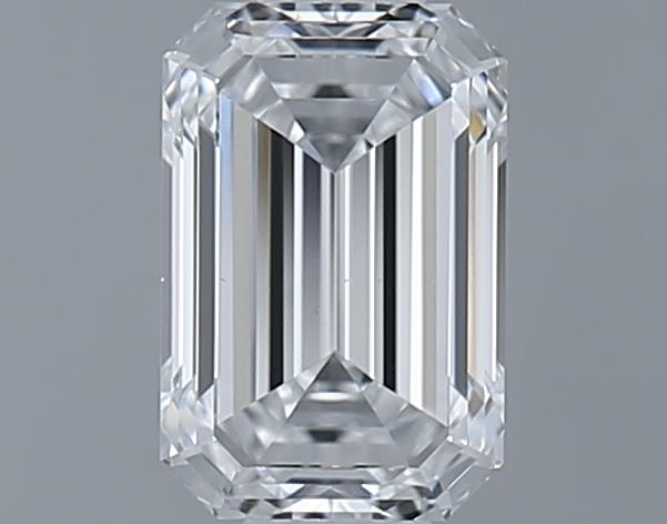 0.7ct Emerald D VS2 Natural Diamond