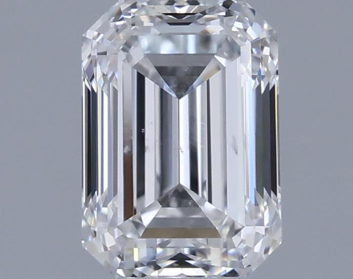 0.9ct Emerald E SI1 Natural Diamond