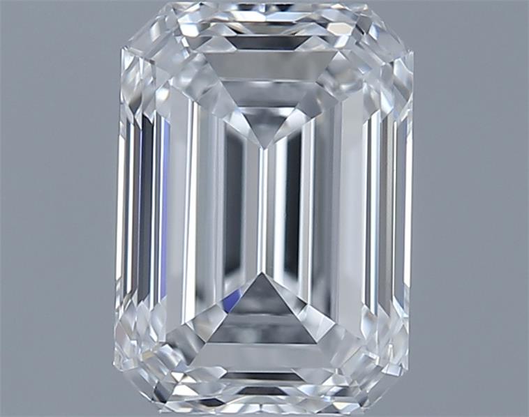 0.72ct Emerald D VVS1 Natural Diamond