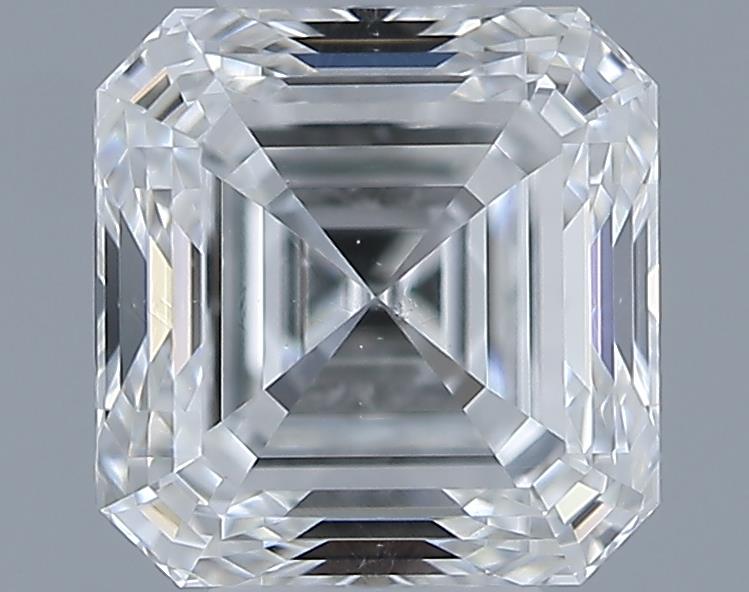 0.84ct Asscher F VS2 Natural Diamond