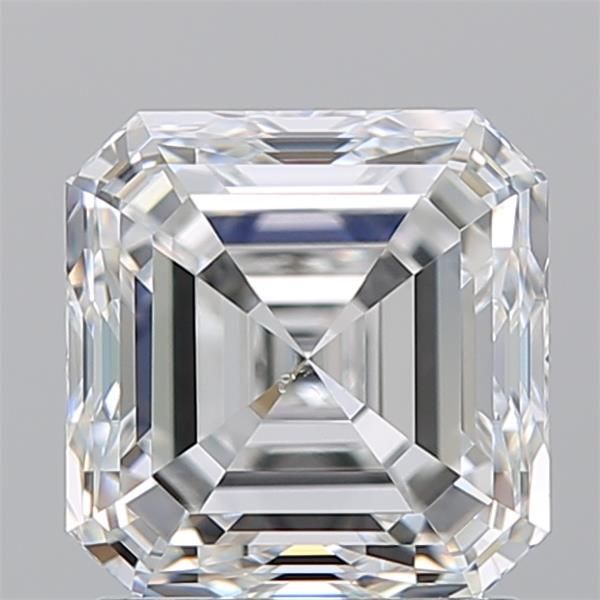 2.02ct Asscher F VS1 Natural Diamond