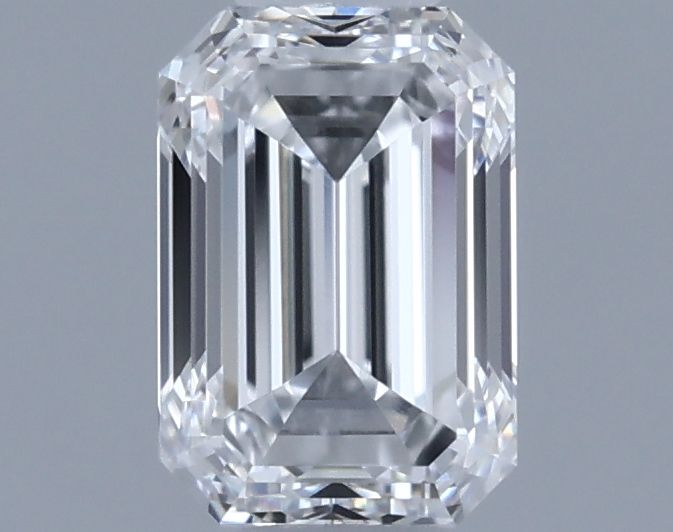 0.5ct Emerald D VVS2 Natural Diamond