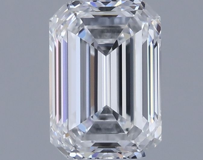 0.57ct Emerald D VVS1 Natural Diamond