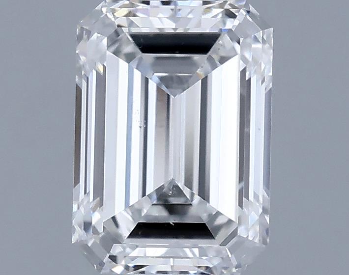 0.63ct Emerald E SI1 Natural Diamond
