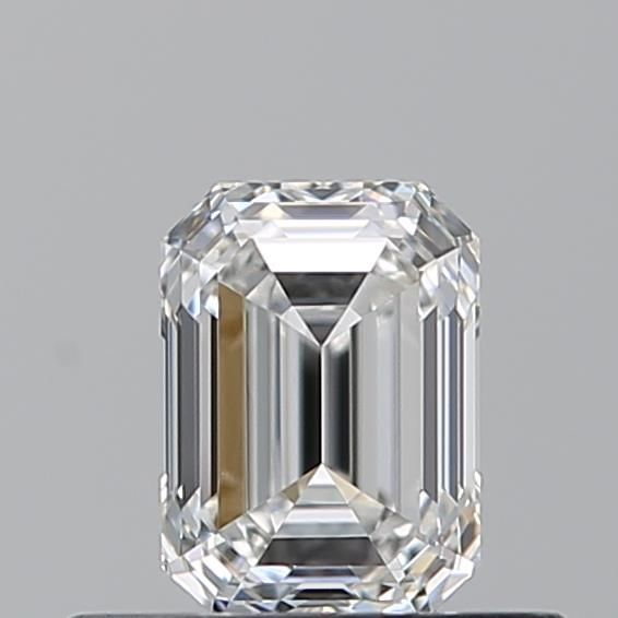 0.51ct Emerald F IF Natural Diamond