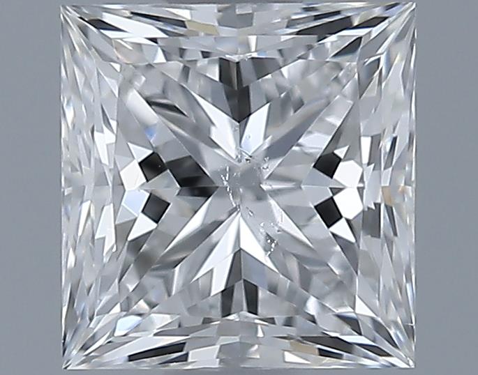 0.8ct Princess E SI2 Natural Diamond