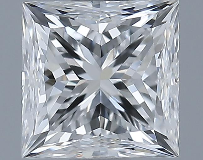 0.91ct Princess F VVS2 Natural Diamond