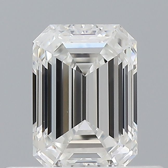 0.51ct Emerald F VVS1 Natural Diamond
