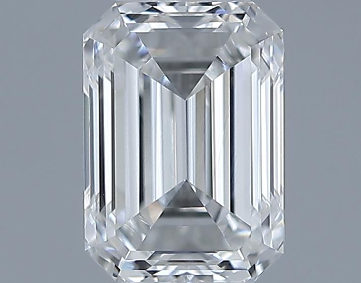 0.63ct Emerald F VVS2 Natural Diamond