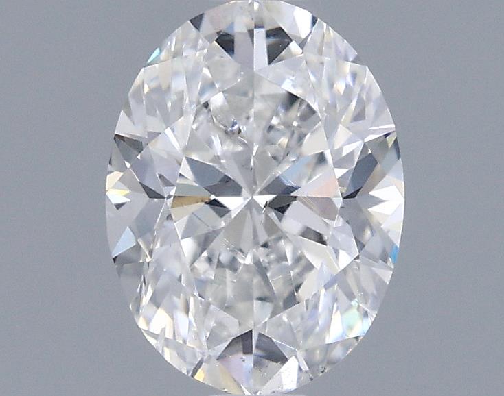 0.7ct Oval F SI1 Natural Diamond