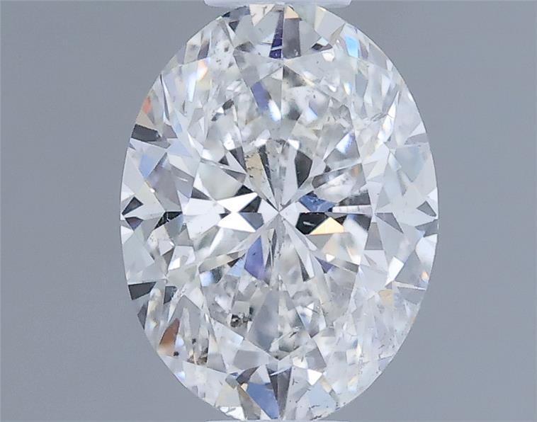 0.6ct Oval F SI2 Natural Diamond