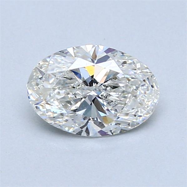0.8ct Oval H SI2 Natural Diamond
