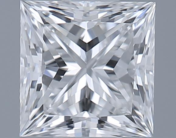 0.54ct Princess F VVS2 Natural Diamond