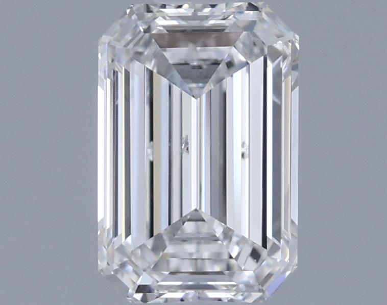 0.7ct Emerald E SI1 Natural Diamond
