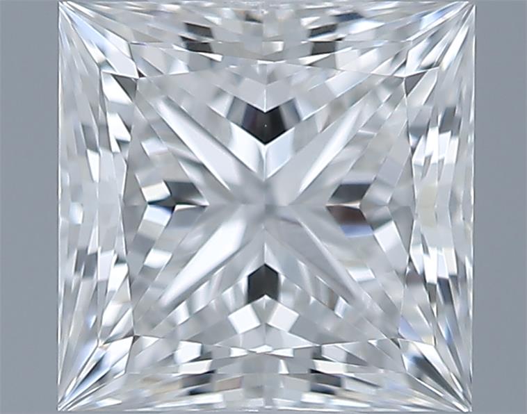 0.62ct Princess F VVS2 Natural Diamond