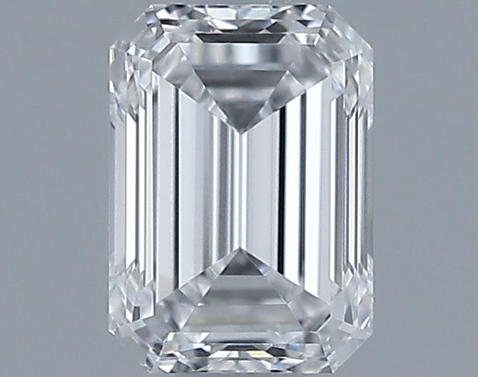 0.5ct Emerald D VVS2 Natural Diamond