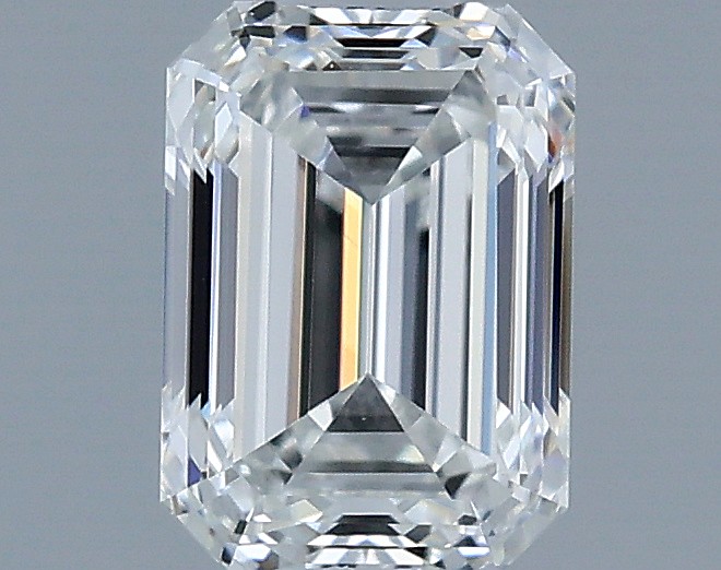 0.52ct Emerald F VVS1 Natural Diamond