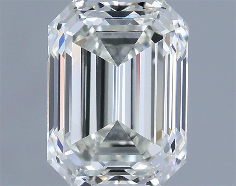 0.71ct Emerald J VVS1 Natural Diamond