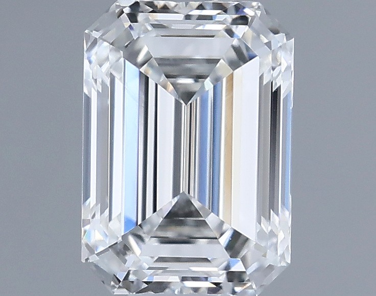 0.51ct Emerald F VVS1 Natural Diamond