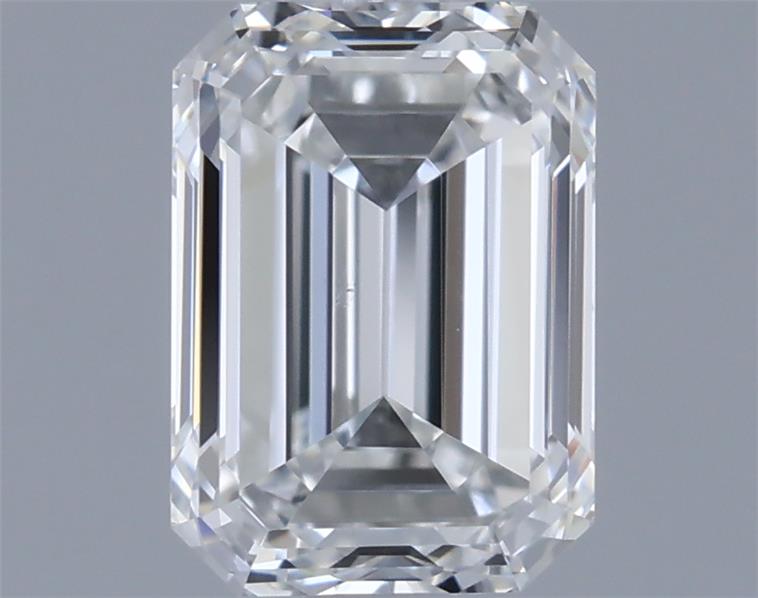 0.9ct Emerald F VS2 Natural Diamond