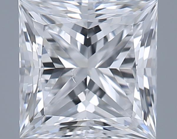 0.71ct Princess F SI1 Natural Diamond