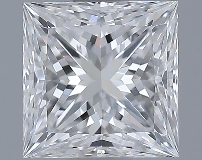 0.53ct Princess D VVS2 Natural Diamond