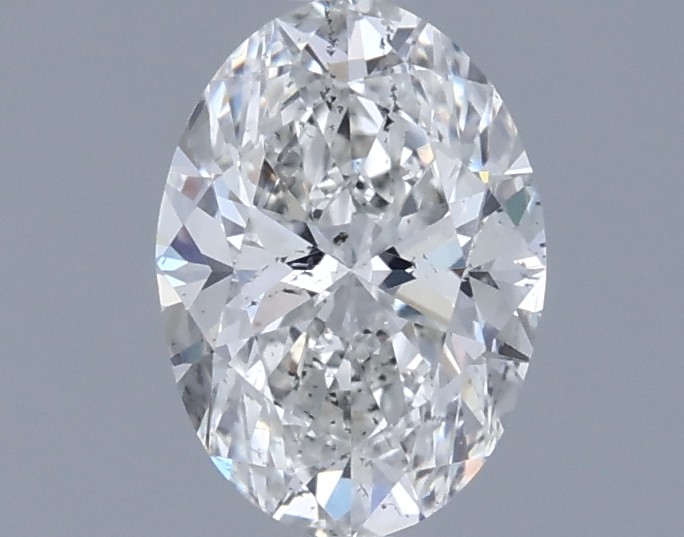 0.7ct Oval H SI2 Natural Diamond