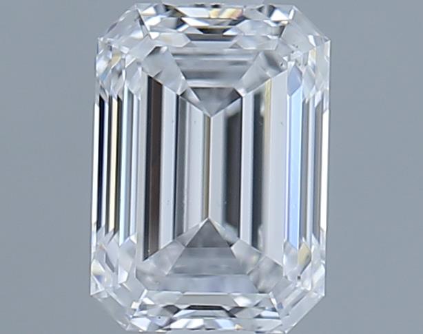 0.74ct Emerald D VS2 Natural Diamond