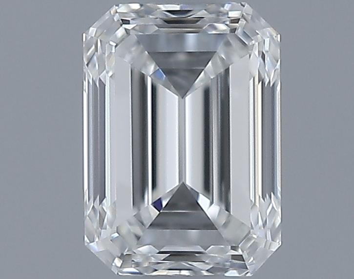 0.51ct Emerald E IF Natural Diamond