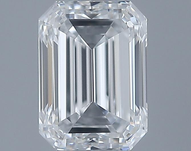 0.7ct Emerald D IF Natural Diamond