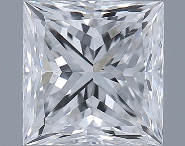 0.71ct Princess F VS2 Natural Diamond
