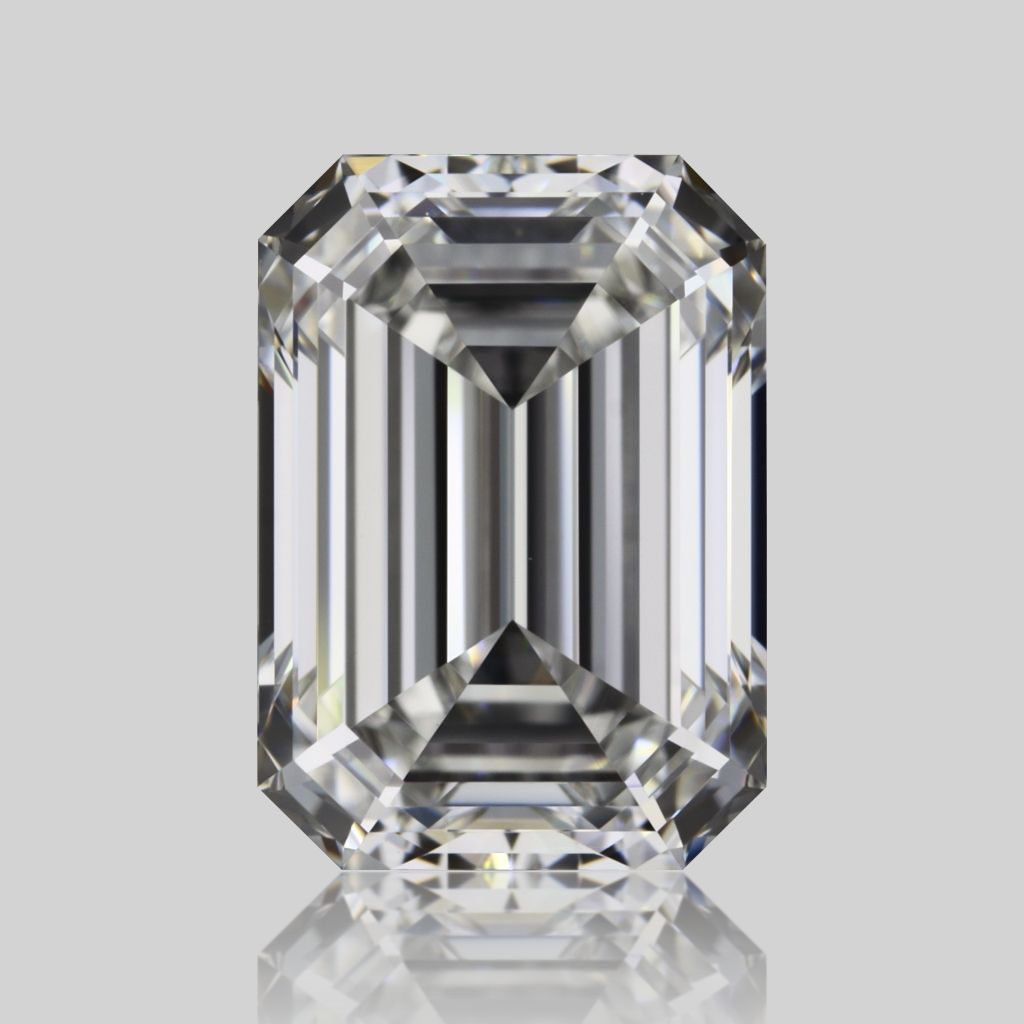 1.51ct Emerald F VVS2 Natural Diamond