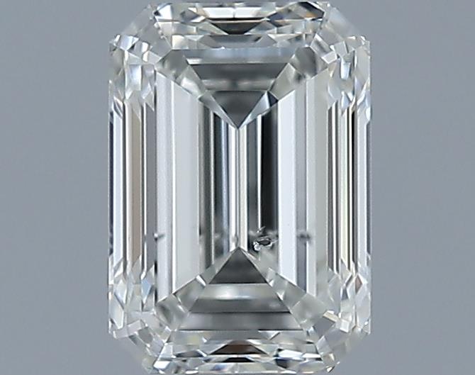 1ct Emerald I SI2 Natural Diamond