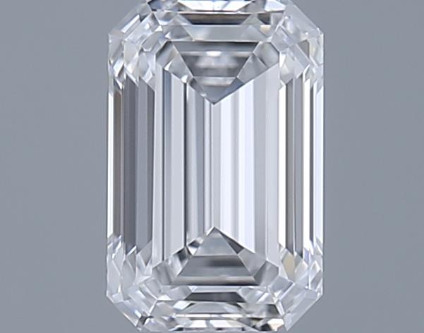 0.66ct Emerald D VVS1 Natural Diamond