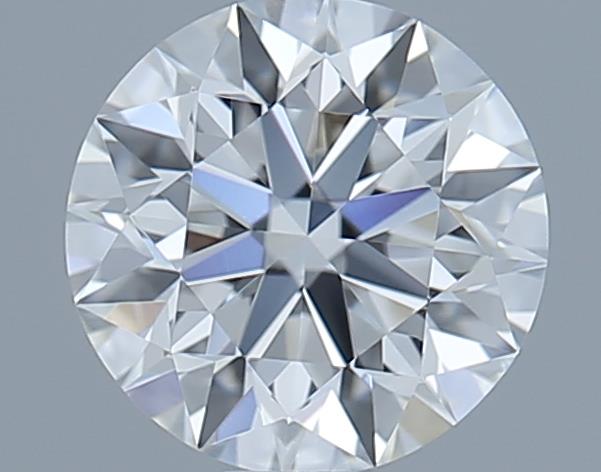 0.65ct Round F IF Natural Diamond
