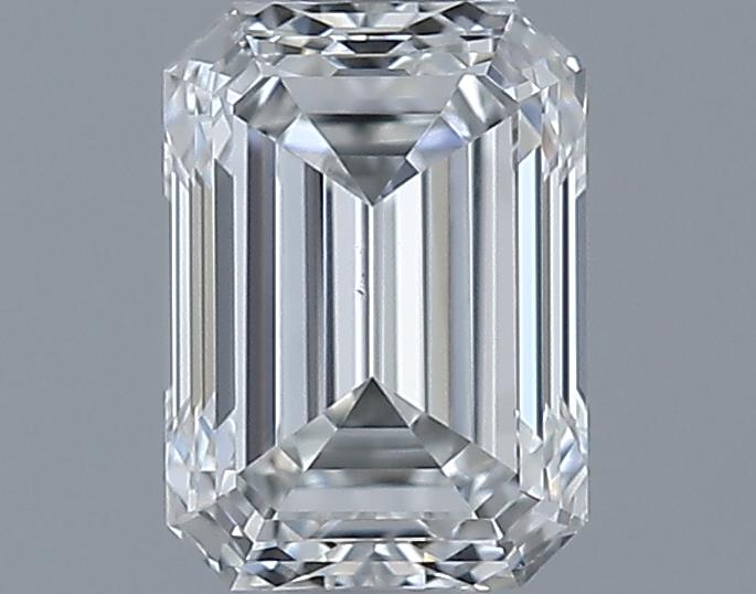 0.51ct Emerald F VS1 Natural Diamond