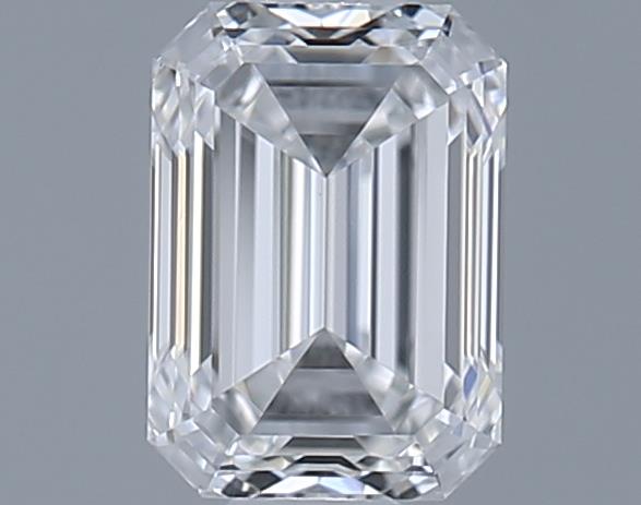 0.61ct Emerald F VVS2 Natural Diamond