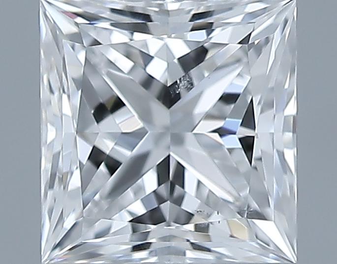 0.7ct Princess E SI1 Natural Diamond