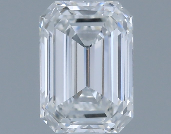 0.51ct Emerald F VVS2 Natural Diamond