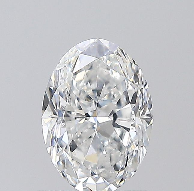 1.01ct Oval F SI2 Natural Diamond