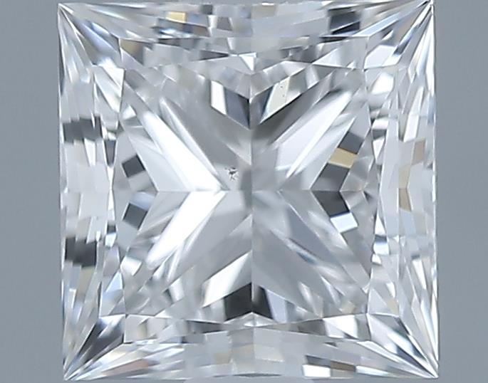 0.7ct Princess F VS2 Natural Diamond