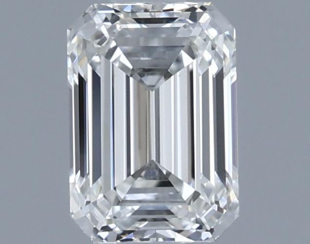 0.7ct Emerald F VS2 Natural Diamond