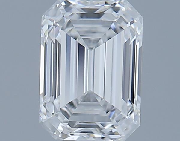 0.7ct Emerald D VVS2 Natural Diamond