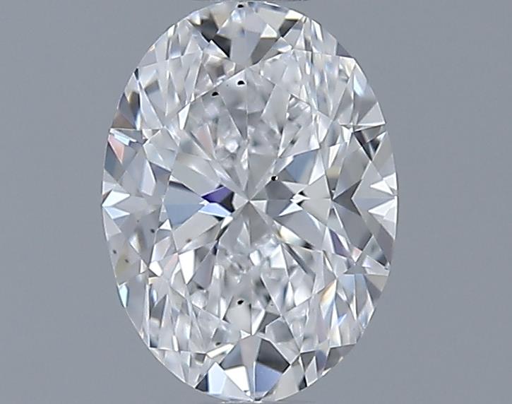 0.7ct Oval D SI1 Natural Diamond