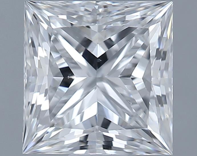 0.71ct Princess E VS2 Natural Diamond