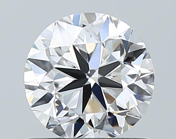 0.9ct Round D VVS2 Natural Diamond