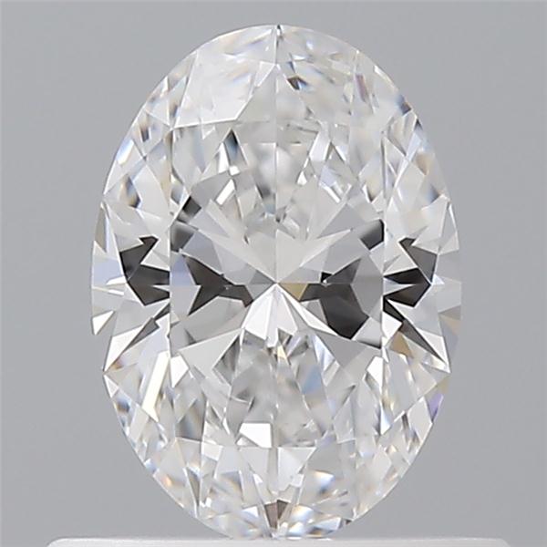 0.54ct Oval D VVS2 Natural Diamond
